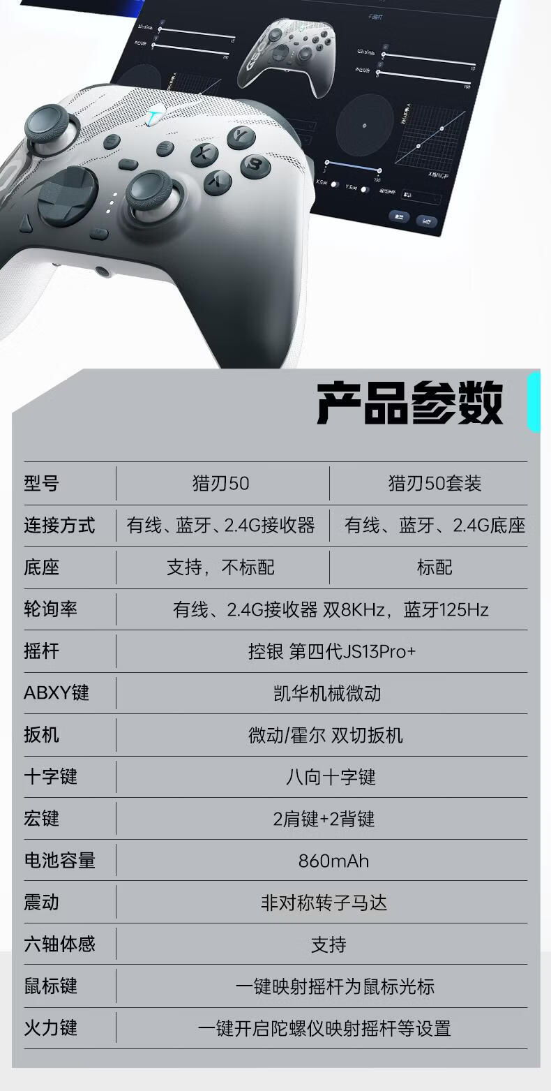 产品参数表