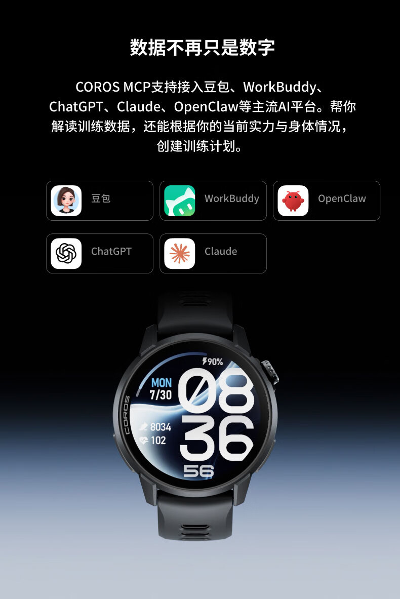 COROS PACE 4 Pro训练功能