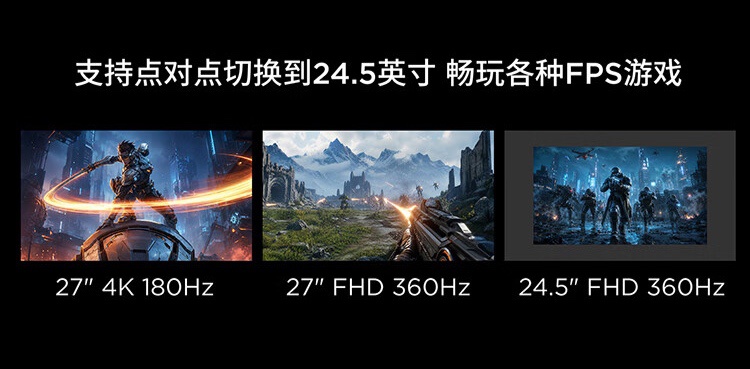 FHD 360Hz对比60Hz